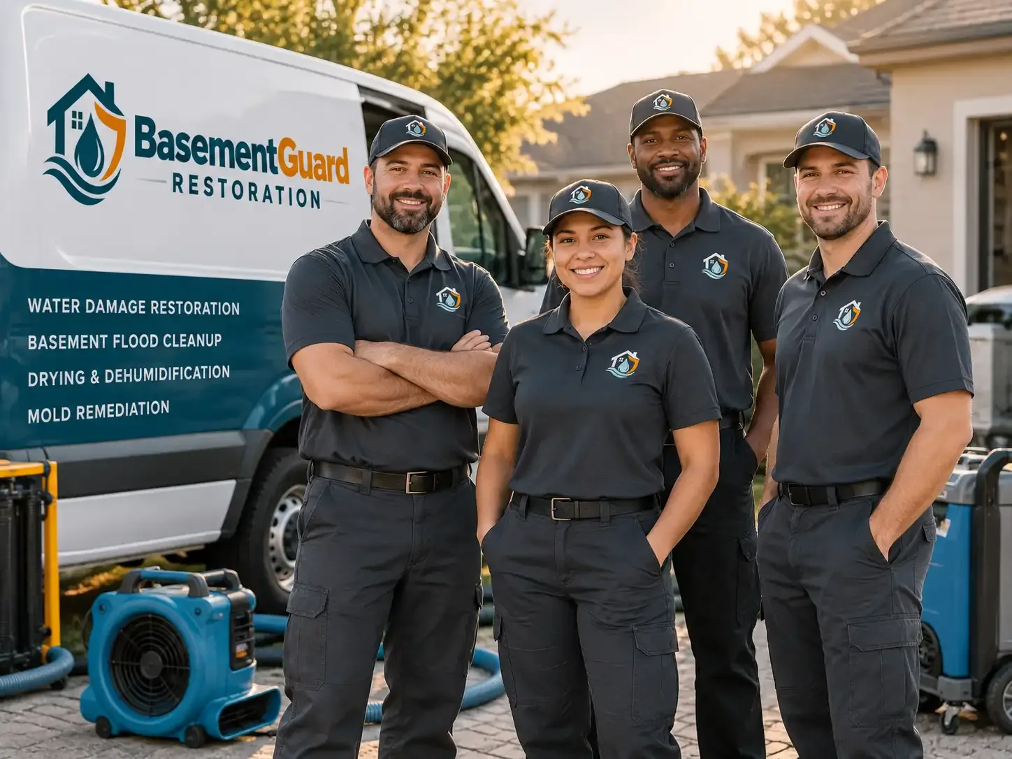 Basement Water Damage Restoration company in Tuppers Plains, OH